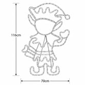 Luminea Eiran Elf LED Christmas Light Display