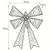 Luminea Niran Bow LED Christmas Light Display
