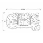 Luminea Rayan Hanging Infinity LED Christmas Light Display