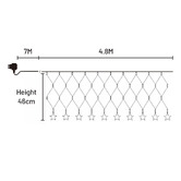 Luminea Aeron Star LED Net Curtain Lights