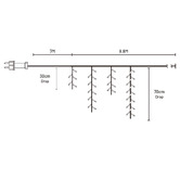 Luminea Kiran LED Icicle Lights