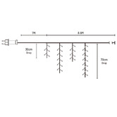 Luminea Kiran LED Icicle Lights