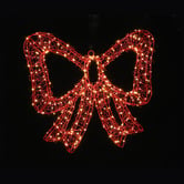 Luminea Oren 3D Lit Bow LED Christmas Light Display