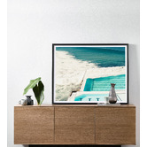 Le Concept Art Bondi Icebergs Framed Print