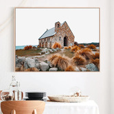 Le Concept Art Good Shepherd Framed Canvas Wall Art