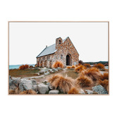 Le Concept Art Good Shepherd Framed Canvas Wall Art