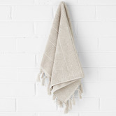 Aura By Tracie Ellis Fringed Paros 580GSM Cotton Bathroom Towels
