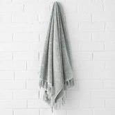 Aura By Tracie Ellis Fringed Paros 580GSM Cotton Bathroom Towels