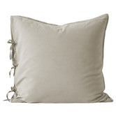 Aura By Tracie Ellis Maison Vintage Linen-Blend European Pillowcase