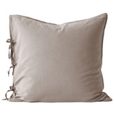 Aura By Tracie Ellis Maison Vintage Linen-Blend European Pillowcase