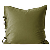 Aura By Tracie Ellis Maison Vintage Linen-Blend European Pillowcase