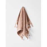 Aura By Tracie Ellis Paros Rib Reversible Cotton Hand Towel