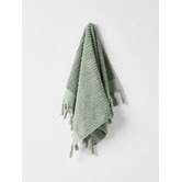 Aura By Tracie Ellis Paros Rib Reversible Cotton Hand Towel