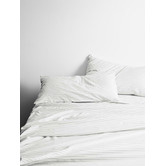 Aura By Tracie Ellis Vintage Stripe Cotton Sheet Set