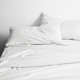 Aura By Tracie Ellis Vintage Stripe Cotton Sheet Set