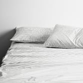 Aura By Tracie Ellis Vintage Stripe Cotton Sheet Set