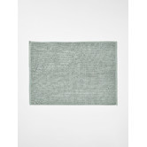 Aura By Tracie Ellis Paros Rib Reversible Cotton Bath Mat
