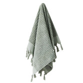 Aura By Tracie Ellis Paros Rib Reversible Cotton Hand Towel