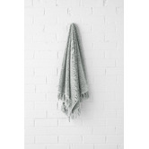 Aura By Tracie Ellis Fringed Paros 580GSM Cotton Bathroom Towels