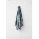 Aura By Tracie Ellis Fringed Paros 580GSM Cotton Bathroom Towels