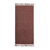 Aura By Tracie Ellis Fringed Paros 580GSM Cotton Bathroom Towels