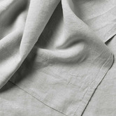 Aura By Tracie Ellis Glacier European Flax Linen Quilt Cover