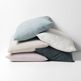 Aura By Tracie Ellis Emile European Flax Linen Pillowcase