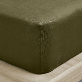 Aura By Tracie Ellis Emile European Flax Linen Fitted Sheet