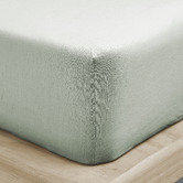 Aura By Tracie Ellis Emile European Flax Linen Fitted Sheet