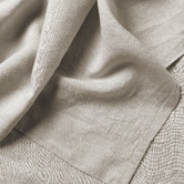 Aura By Tracie Ellis Emile European Flax Linen Fitted Sheet