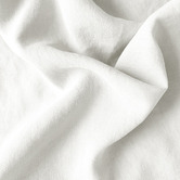 Aura By Tracie Ellis Marshmallow Emile European Flax Linen Quilt Cover