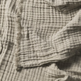 Aura By Tracie Ellis Crinkle Cotton Throw