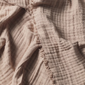 Aura By Tracie Ellis Crinkle Cotton Throw