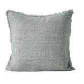 Aura By Tracie Ellis Fringed Vintage Linen Cushion