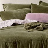 Aura By Tracie Ellis Caper Luxury Velvet Queen Quilt Cover