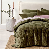 Aura By Tracie Ellis Caper Luxury Velvet King Coverlet