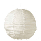 Aura By Tracie Ellis Cloud Fringed Round Pendant Shade
