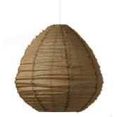 Aura By Tracie Ellis Cloud Fringed Pear Pendant Shade