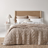 Aura By Tracie Ellis Blush Jaipur Cotton King Coverlet