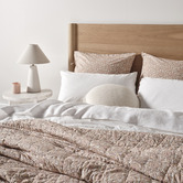 Aura By Tracie Ellis Blush Jaipur Cotton King Coverlet