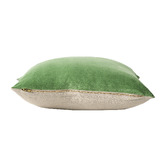 Aura By Tracie Ellis Luxury Square Velvet &amp; Linen Cushion