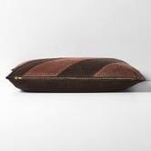 Aura By Tracie Ellis Striped Luxury Rectangular Velvet Cushion