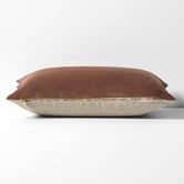 Aura By Tracie Ellis Luxury Rectangular Velvet &amp; Linen Cushion