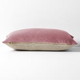 Aura By Tracie Ellis Luxury Rectangular Velvet &amp; Linen Cushion