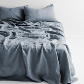Aura By Tracie Ellis Evie Stonewashed Organic Cotton Sheet Set