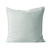 Aura By Tracie Ellis Evie Stonewashed Organic Cotton European Pillowcase