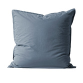 Aura By Tracie Ellis Evie Stonewashed Organic Cotton European Pillowcase