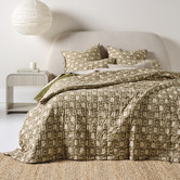 Aura By Tracie Ellis Olive Jaipur King Coverlet