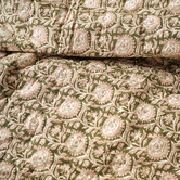 Aura By Tracie Ellis Olive Jaipur King Coverlet
