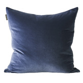 Aura By Tracie Ellis Luxury Square Velvet &amp; Linen Cushion
